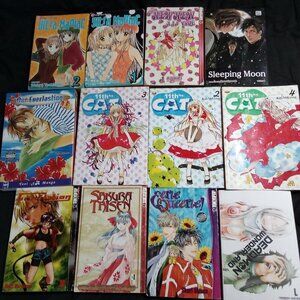 Tokyopop 11th CAT Anime Ultra Maniac Manga Graphic Novel Lot (12)